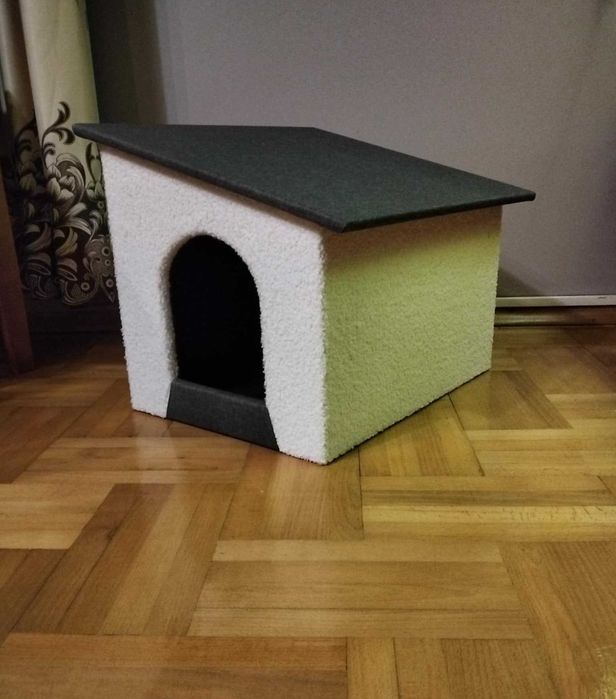 Buda tapicerowana dla psa kota legowisko