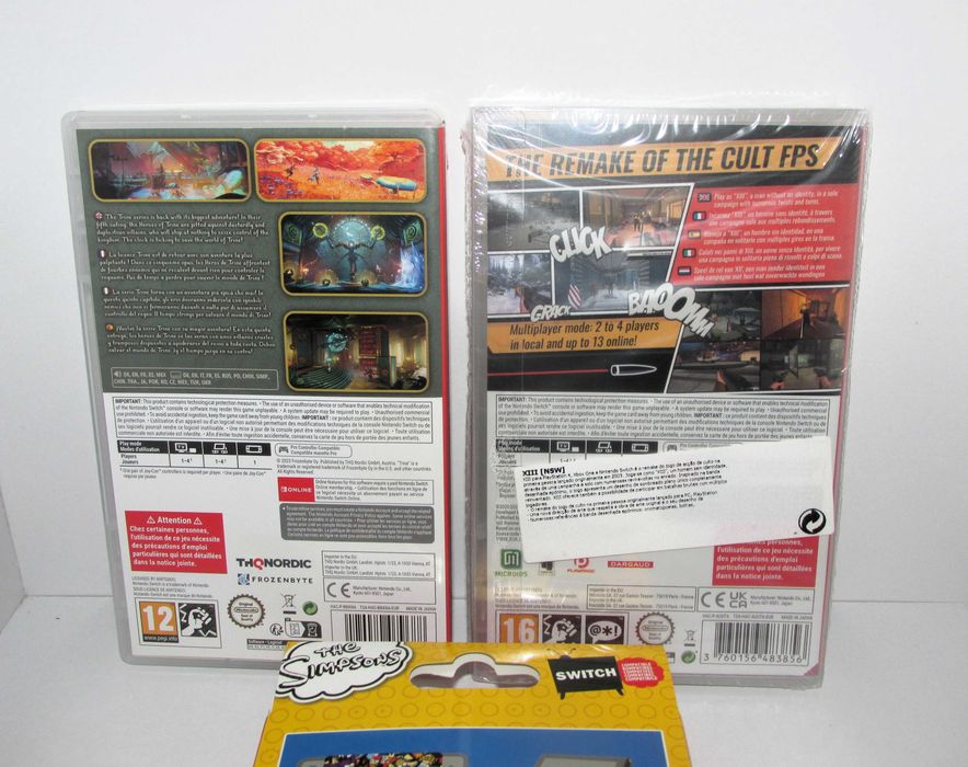 Trine 5 + XIII + "The Simpsons" Protective Case - Nintendo Switch