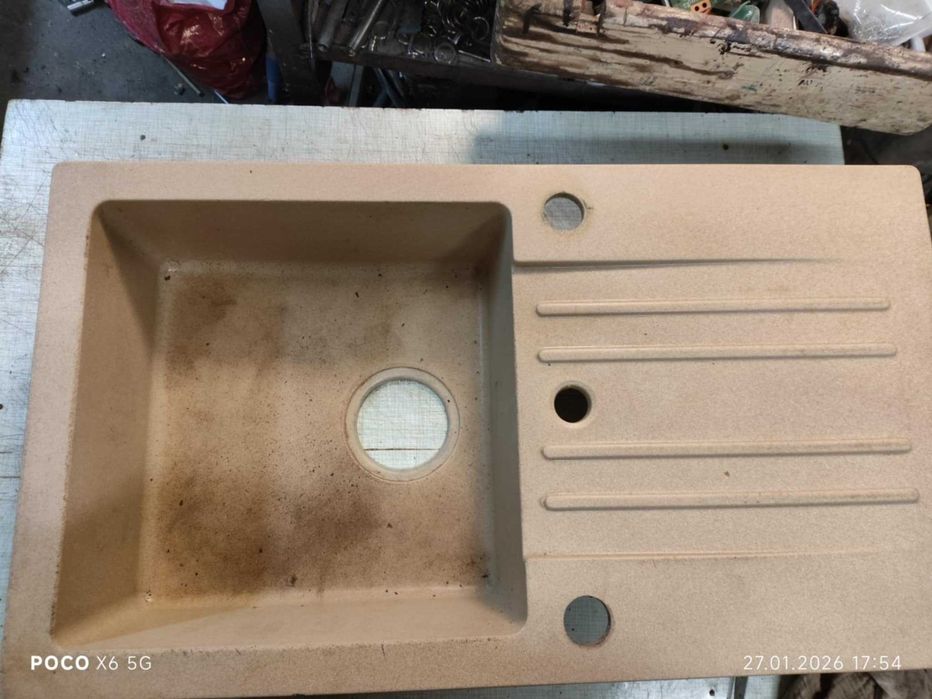 Zlew 1 komorowy do pomieszczenia gospodarczego