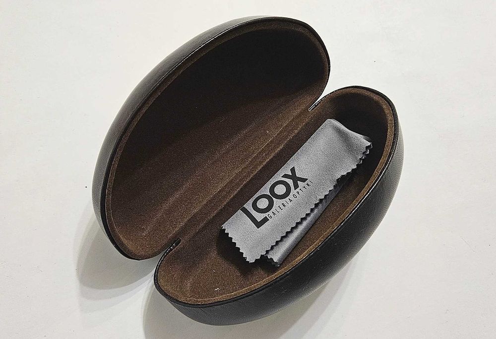 Etui na okulary + ściereczka LOOX