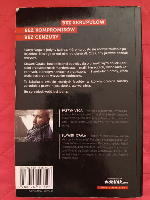 Złe psy Patryk Vega książka