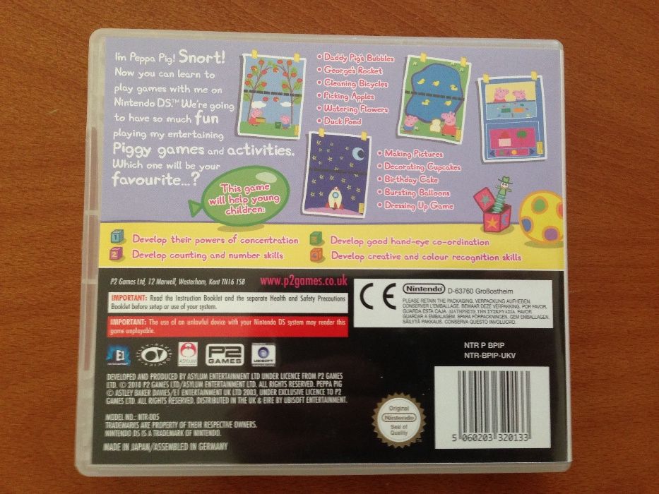 Porquinha Peppa - Nintendo DS