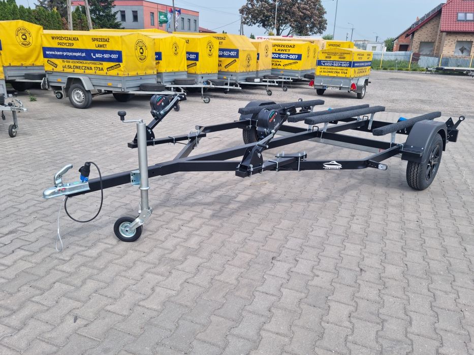Przyczepa pod dwa skutery wodne DMC do 750 kg oś 1350kg nowa  KamCzepa