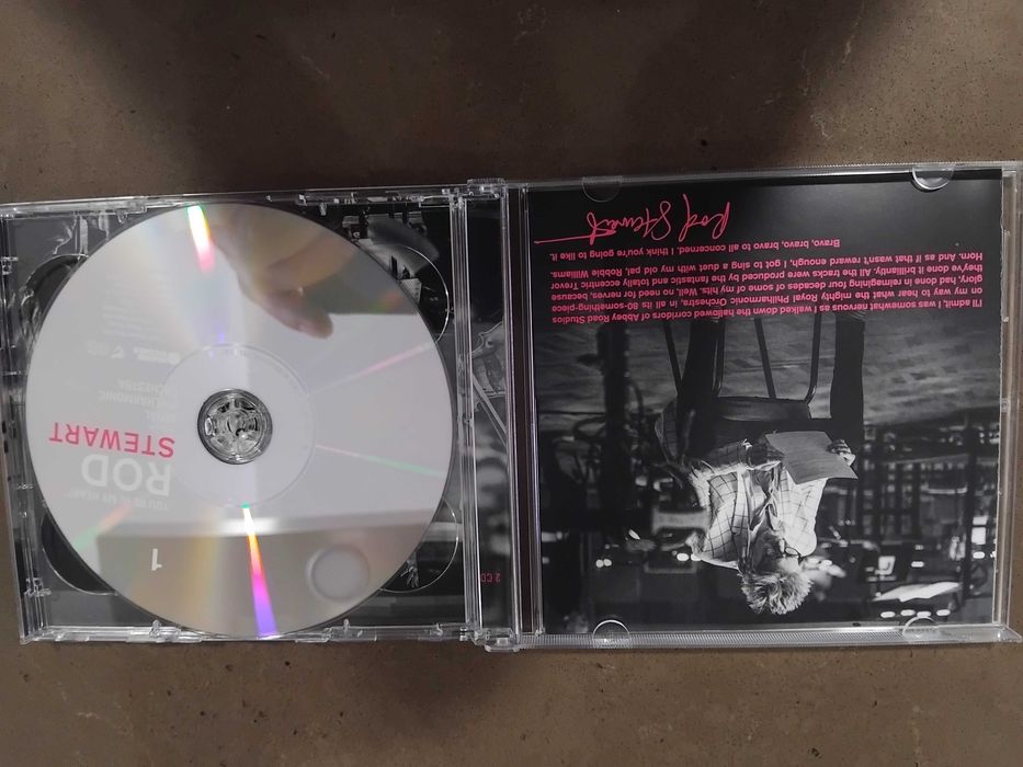 Cd duplo do Rod Stewart  novo