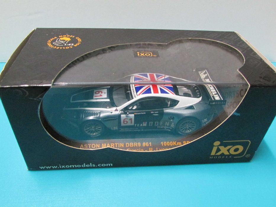 Aston Martin DBR9 #61: 1000 km SPA 2006 - Ixo Models esc 1/43