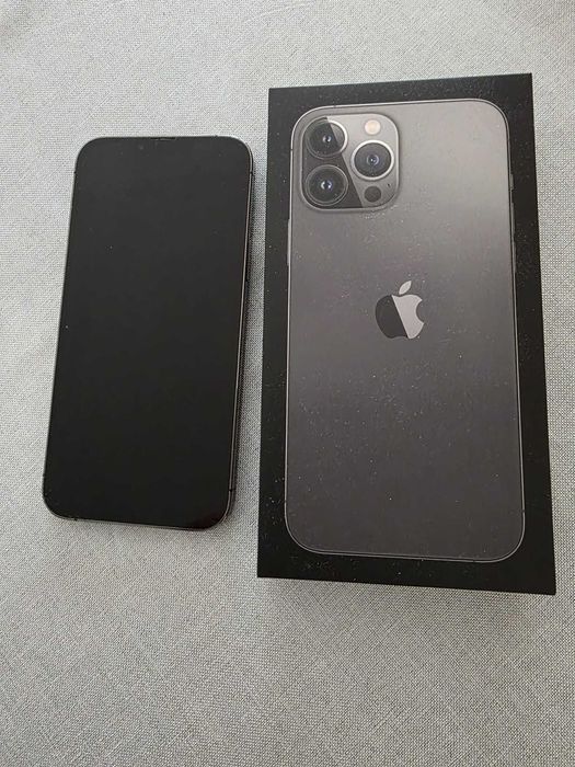 iPhone 13 ProMax 256 GB grafitowy, stan idealny
