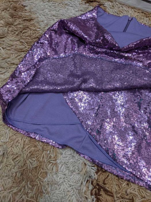 Спідниця Shein Юбка в паетках Новая с биркой W25-W27 XS - S святкова