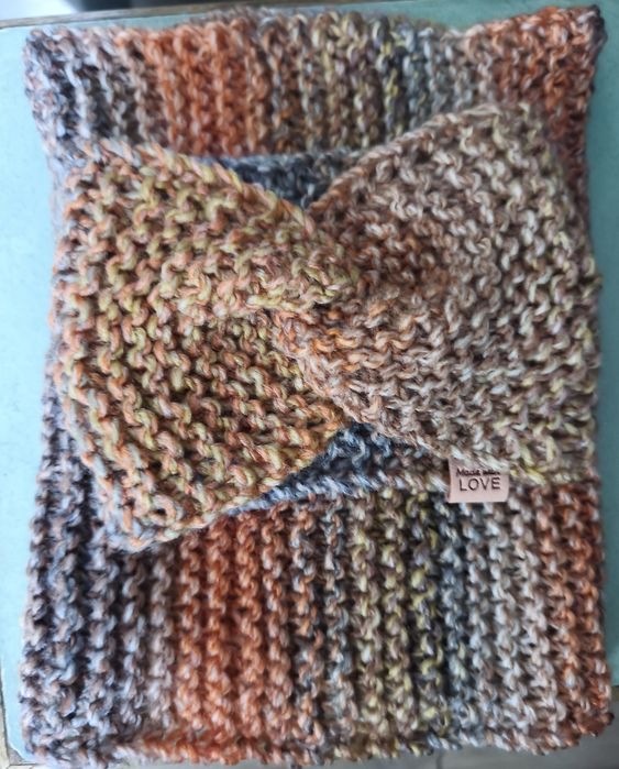 Opaska i komin , hand made
