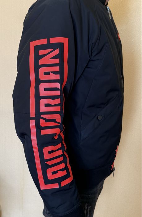 Продам чоловічий бомбер Jordan - Air Jordan Stand Collar Long Sleeve Bomber Jacket