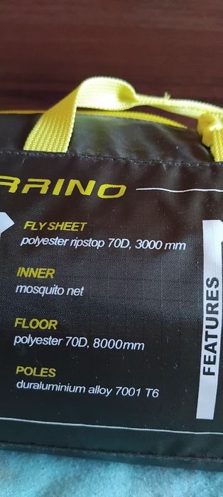 Палатка FERRINO LIGHTENT 1,Італія, вага1,2 кг , високоякісна, одномісна.