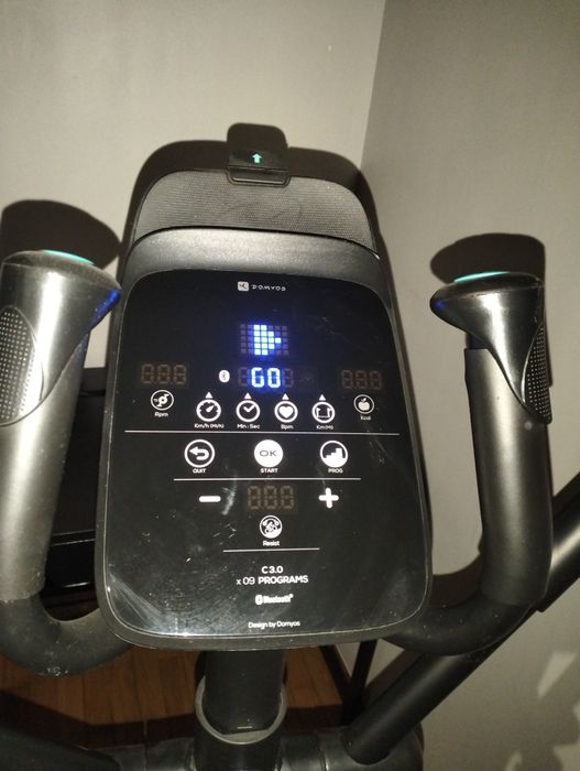 Bicicleta Elíptica Domyos E-Shape 06 + Cinta Cardíaca + Bluetooth