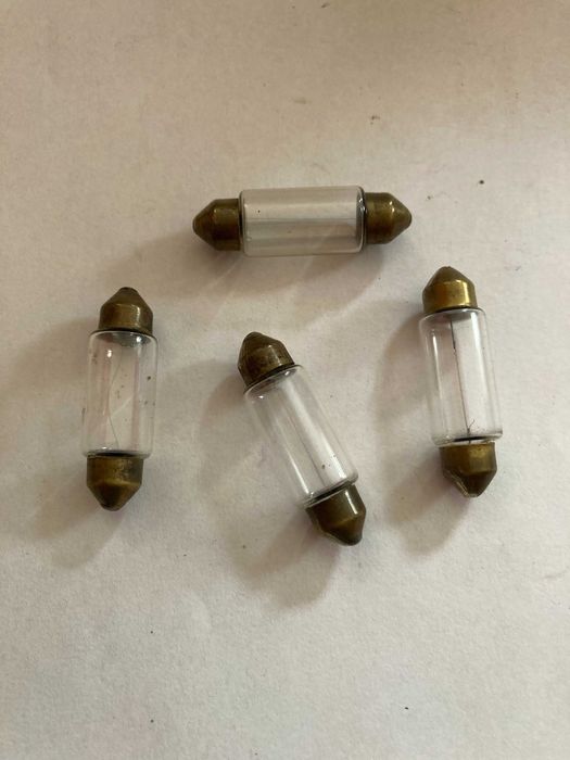 Żarówka 5 szt. rurkowa 6V, długość ok. 3,7 cm