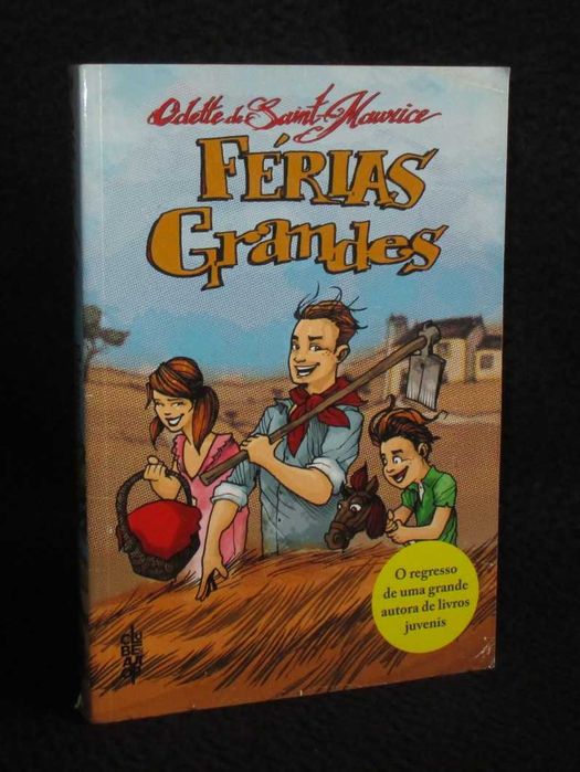 Livro Férias Grandes Odette de Saint Maurice 1ª edição 2011