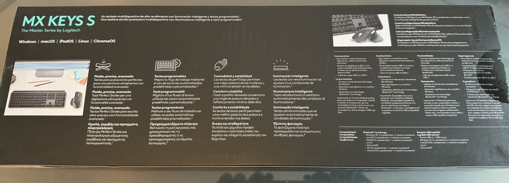 Teclado MX Keys - Como novo!