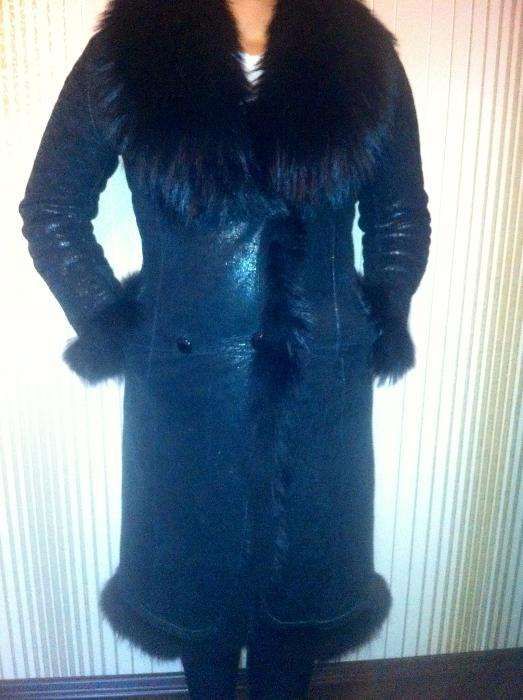 Натуральная женская дубленка