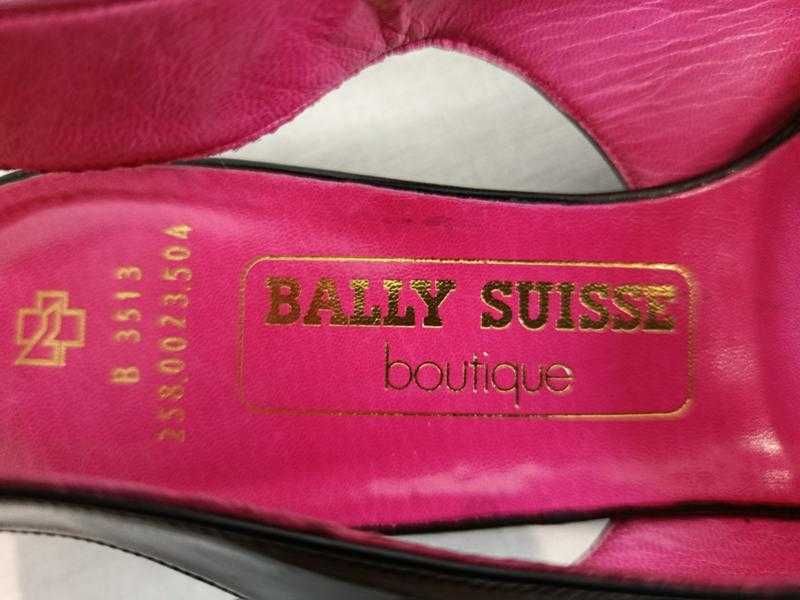 Вінтажні шкіряні босоніжки Bally Suisse, оригінал