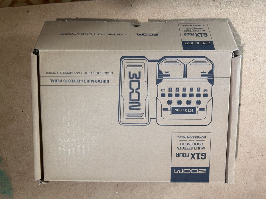 Multiefekt gitarowy Zoom G1X Four – Stan BDB / Gwarancja!