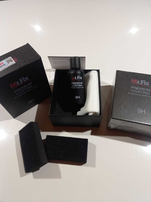 50ml Жидкое стекло оригинал Mr Fix PREMIUM 9H нанокерамика рідке скло