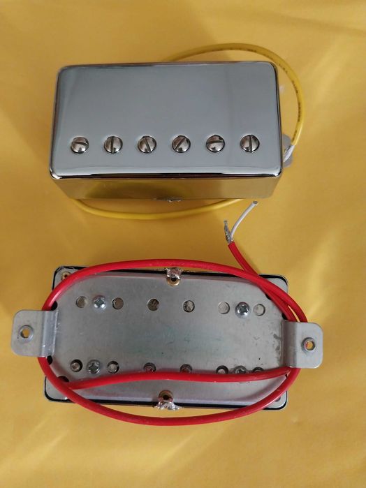 Conjunto de Humbuckers  (neck e Bridge) de alto output