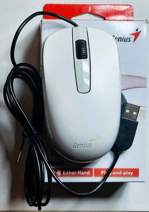 Мыши компьютерные USB проводные новые от 85 до 225 грн.