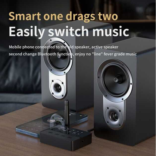 D600 Bluetooth 5.3 AptX/HD/LL приймач-передавач
 Qualcomm QCC3040