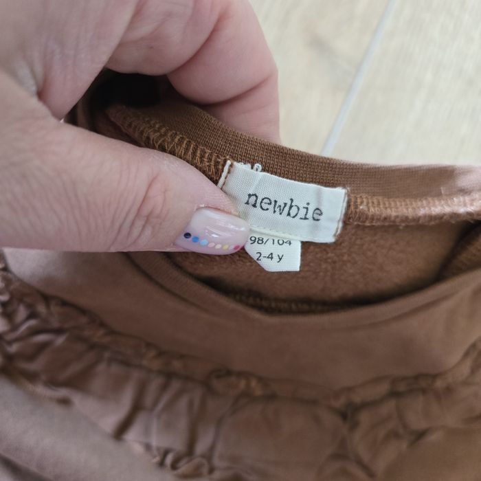 Bluza newbie 98 104 długi rękaw bawełna cotton