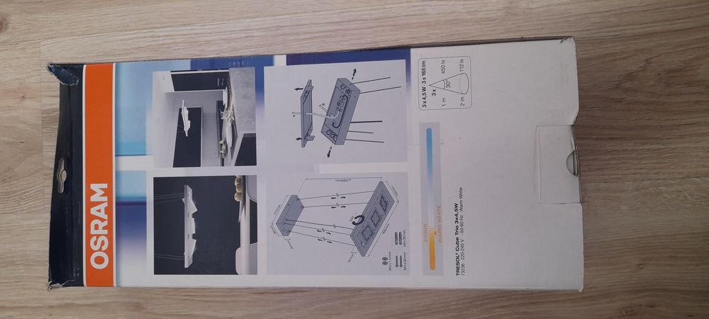 Lampa  tresol cube trio