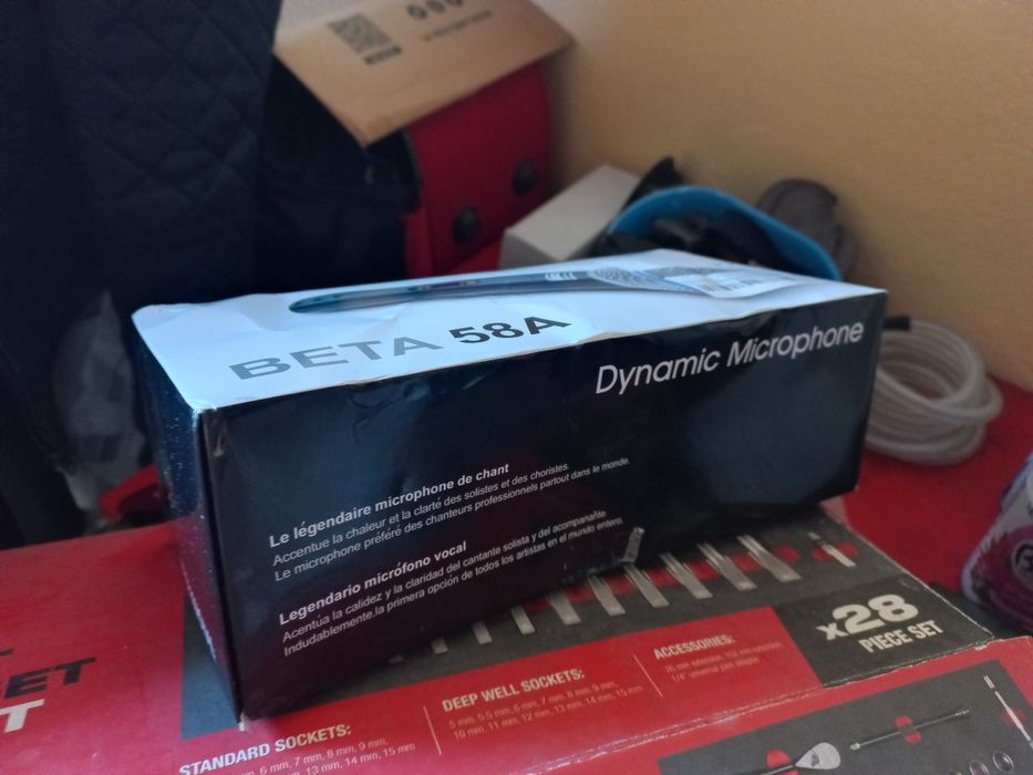 140zł.-Beta Sm58A MIKROFON dynamiczny profesjonalny