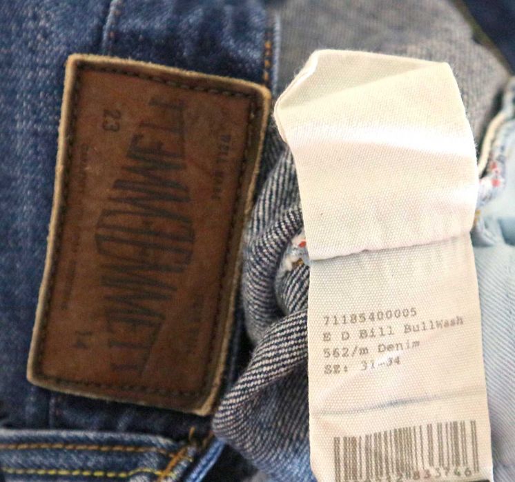 Emmett Bill spodnie jeansy W31 L34 Selvedge Denim pas 2 x 42 cm