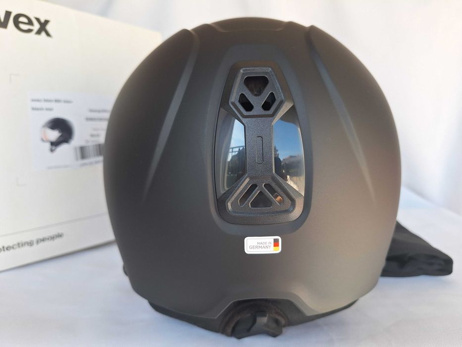 Kask narciarski Uvex HLMT 600 Visor Black Mat M 55-57cm