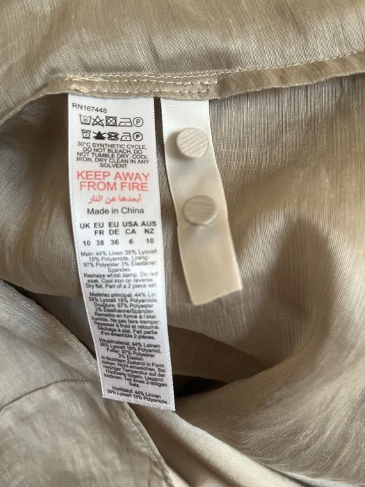 Блуза льон Karen Millen