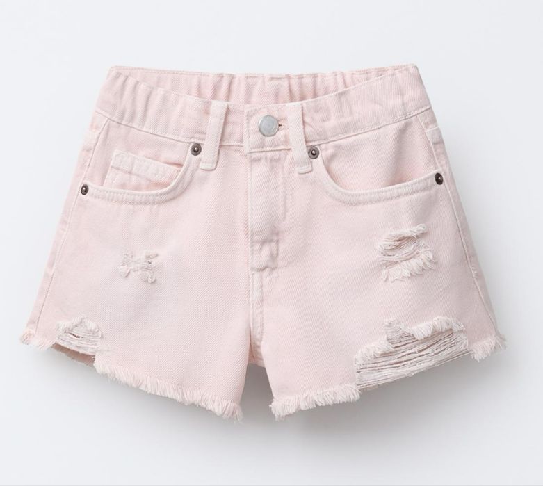 Нові джинсові шорти Zara для дівчинки 12-13 років на зріст 152-158 см