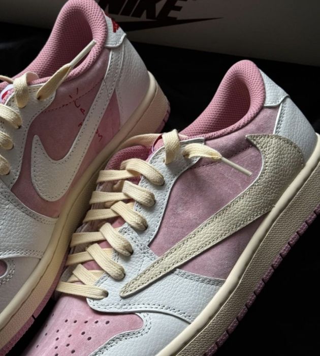 Trawie Scott Air Jordan 1 Low OG sail_pink rozm 38