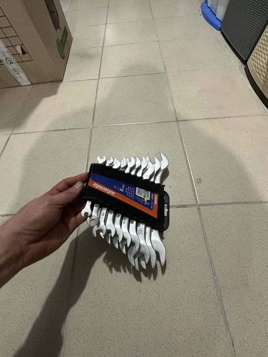 Набор рожковых ключей новый с 6 по 32