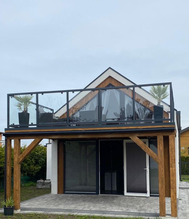 ŁEBA WYNAJEM Nowoczesny domek z ogrodem BLISKO MORZA blisko CENTRUM