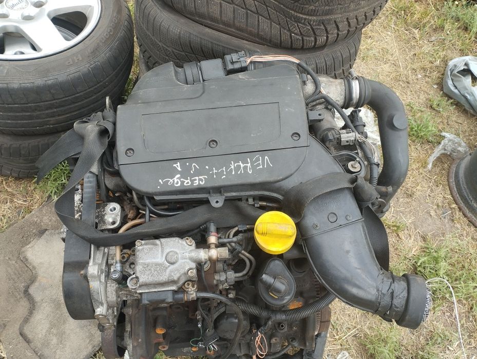 Двигун 1.9 Dti F8T Рено Канго Кліо Меган Сценік Мотор