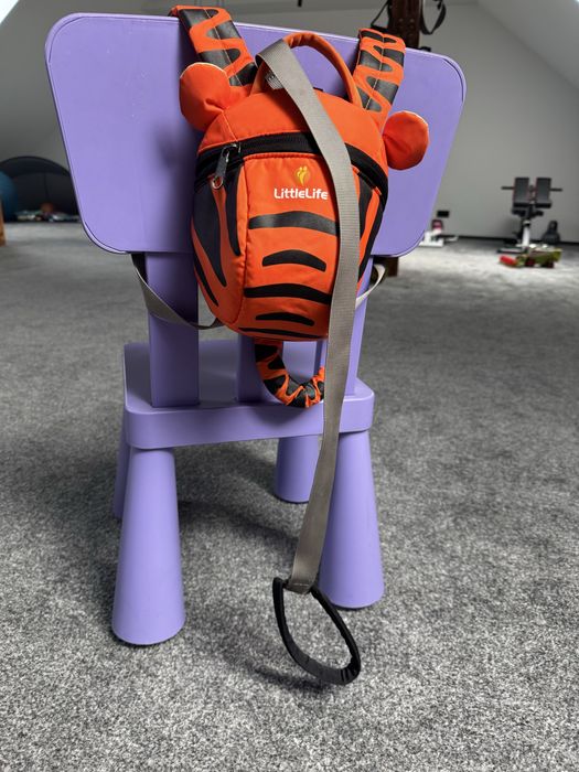 Plecak little life Tygrysek ze smyczą