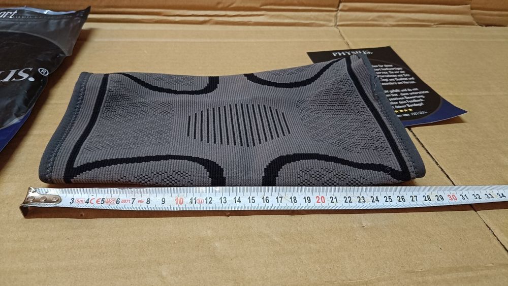 Physius Stabilizator na kolano opaska elastyczny ściągacz rozm.L