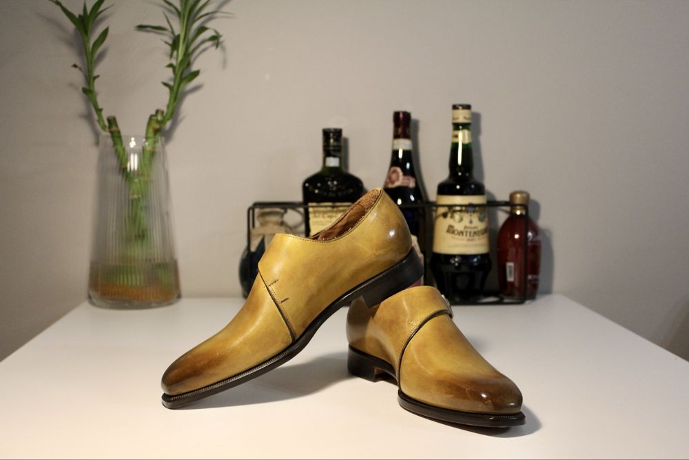 Włoskie buty skórzane Andrea Nobile 42 – Made in Italy – nowe