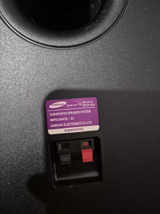 Sistema de cinema em casa DVD SAMSUNG HT-X725 - Bluetooth