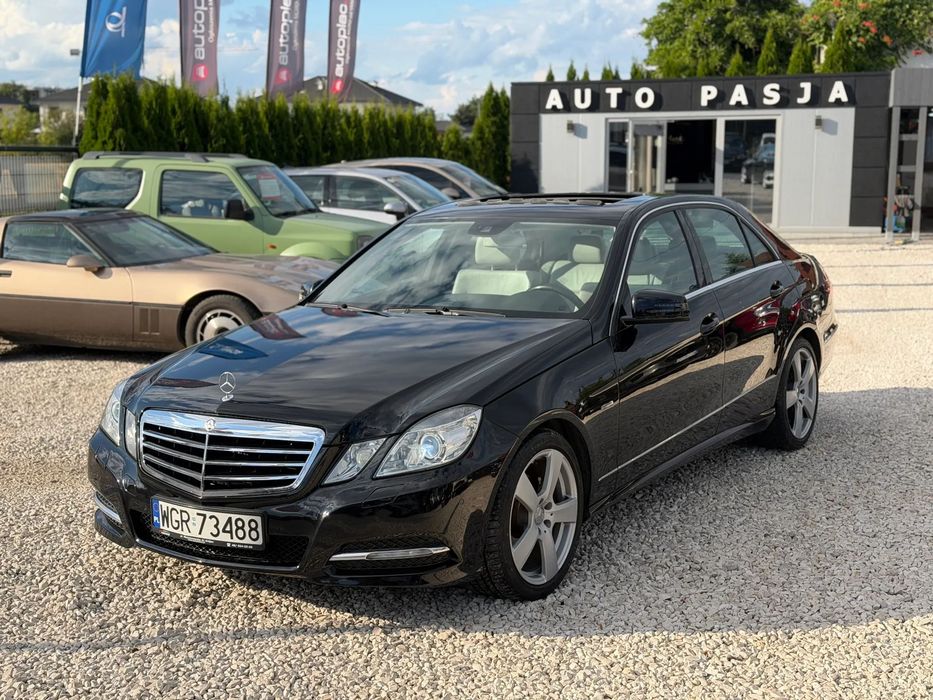 Mercedes-Benz Klasa E Mercedes E220 CDI Avantgarde 170KM | Automat | Szyberdach | Skóra | IL
