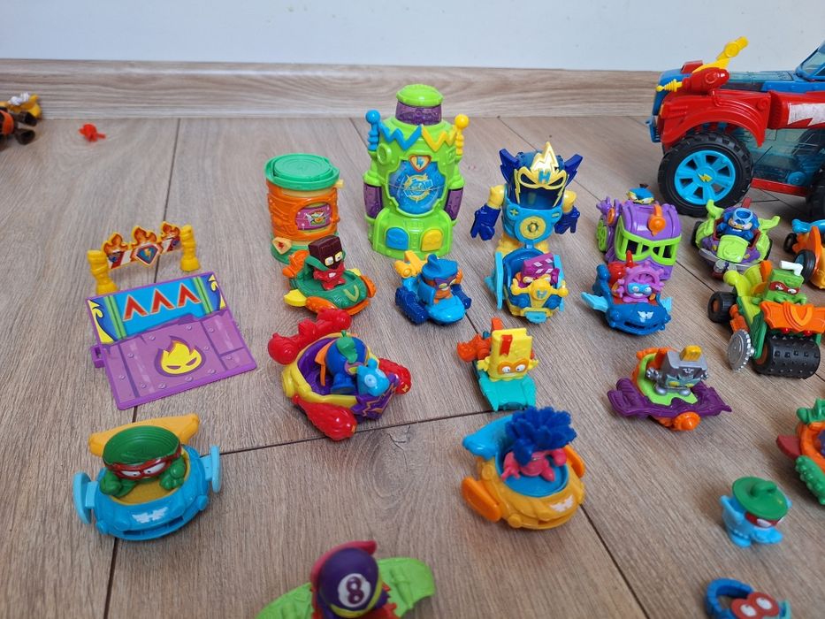 SUPER ZINGS Bardzo duży zestaw
