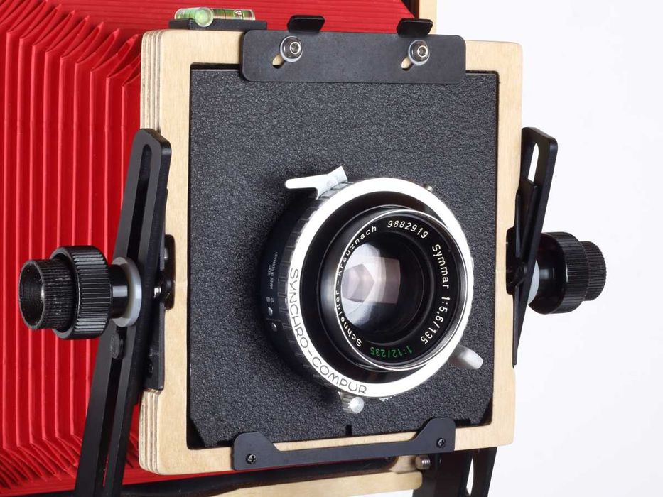 Intrepid 4x5 cala _ cały zestaw do Fotografii Wielkoformatowej