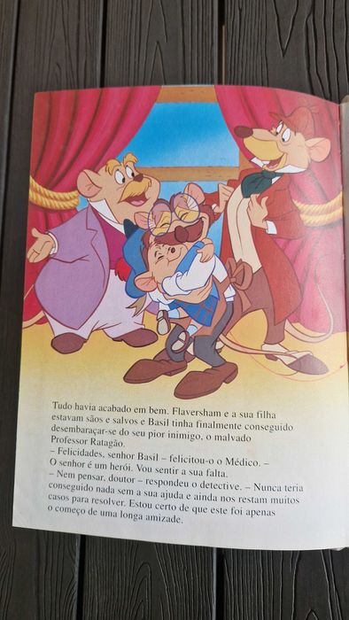 Livro Infantil Basil o Grande - Mestre dos Detectives