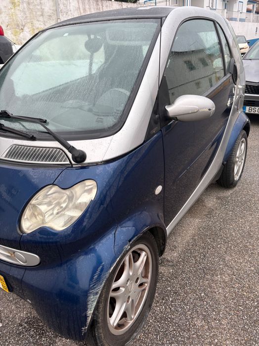 Smart 2004 acidentado