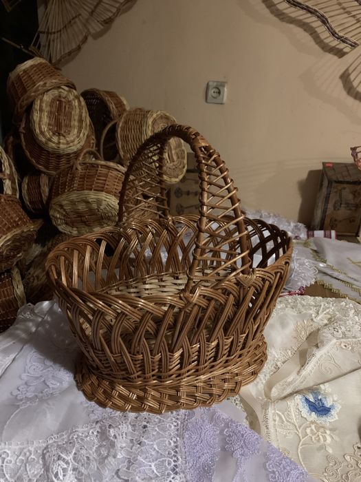 Корзина из лозы / корзина з лози / корзина на пасху / Из лози