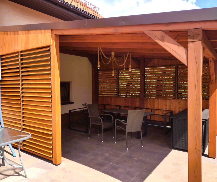 Zadaszenia/Pergola tarasowa, Tarasy, Domki narzędziowe, Wiaty, Podłogi