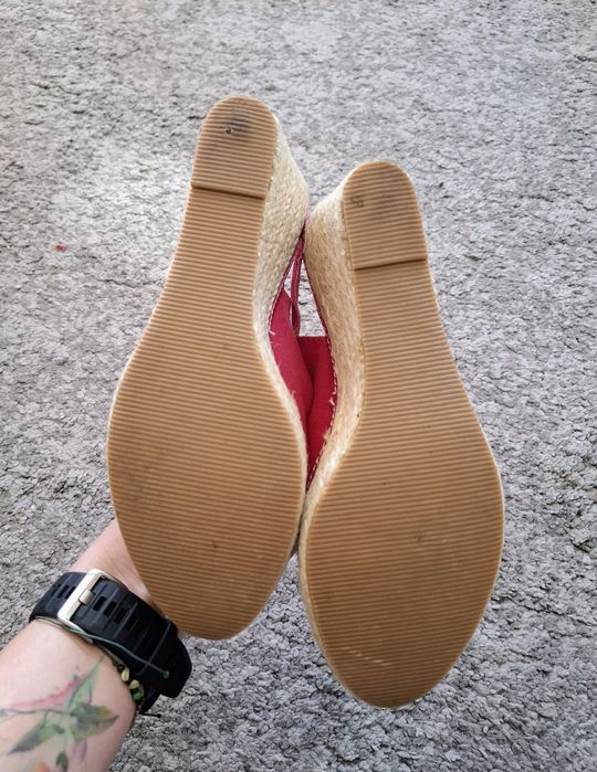 Sandały espadryle na koturnie r. 39