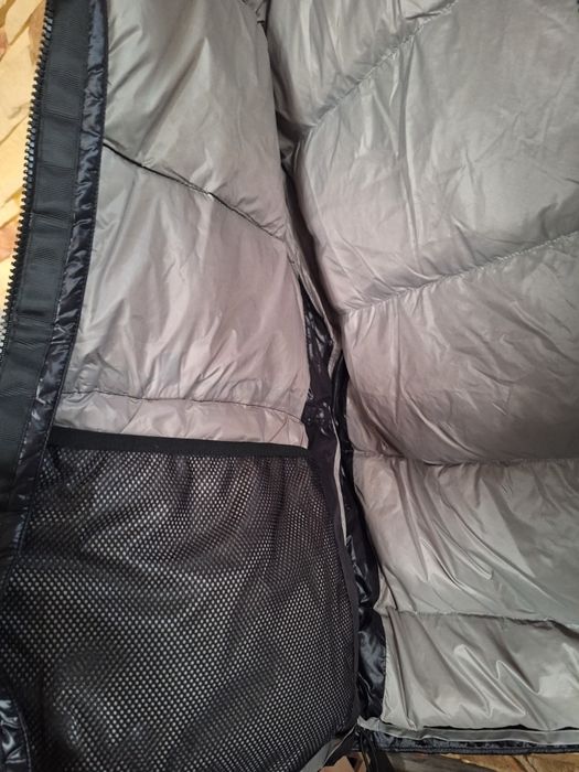 Kurtka puchowa stussy parka czarna  rozm.S Nowa