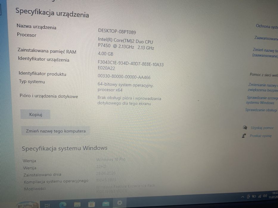 Sprzedan laptopa sony